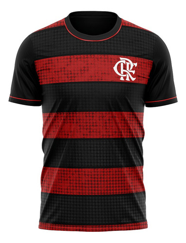 Camisa Braziline Flamengo Classmate - Vermelha/preto