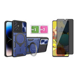 Top Capinha Compatível Com Galaxy M51 + Pelicula Privacidade