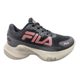 Zapatillas Fila Para Niñas Recovery Negro/rosa 