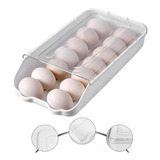 Caja Organizadora Almacenamiento Huevos Para Nevera Cocina
