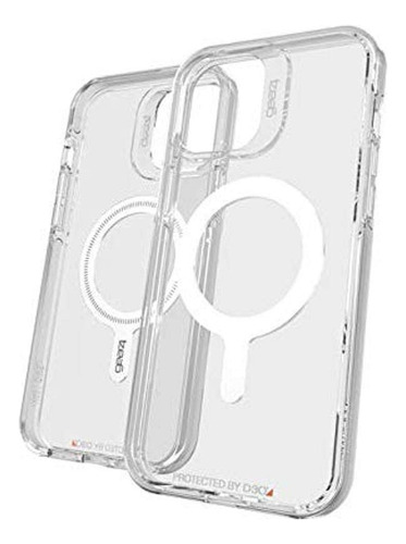 Combo Estuche Gear4 Con Magsafe Para iPhone + Vidrio Hq