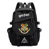 Mochila Escolar Con Estampado De Harry Potter Rr