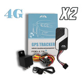 Kit 2 Pzs Coban 4g Localizador Gps Tracker Moto Auto Tk 403a