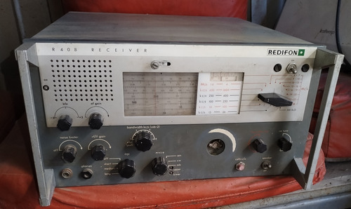 Equipo Receiver Redifon R408 Marina Eeuu Y Alemana Reliquia 