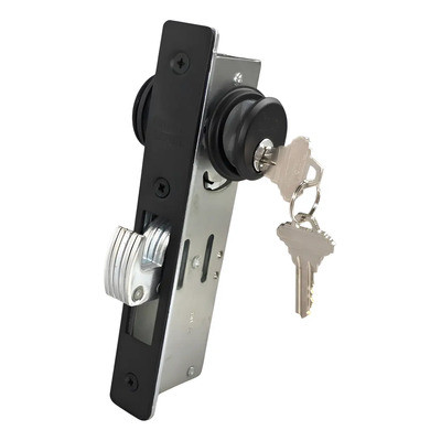 Cerradura Chapa Gancho Puerta Corrediza Alumin Negro Tecno | Envío gratis