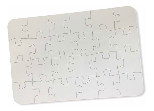 Rompecabezas Sublimable Puzzle Mdf 24x16cm 24 Piezas 5 Unid