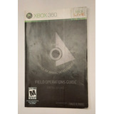Halo 3 Odst Solamente Manual Instrucciones Original Xbox 360