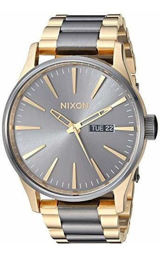 Reloj Nixon Sentry Ss De Acero Inoxidable 42mm.