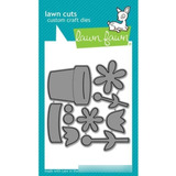 Scrapbooking Troqueles Lawn Fawn Little Flowers Flores