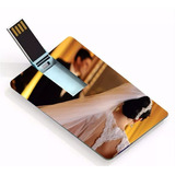 50 Un Pen Drive Cartão ( Pen Card ) 8gb, Personalizado