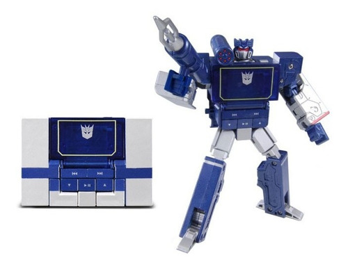 Hasbro Takara Tomy Transformers Mp3 Soundwave Spark Blue