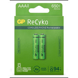 Bateria Aaa Recargable 650 Mah - 1.2 V (2 Unds = 1 Par)