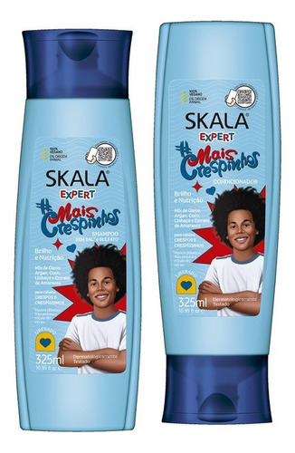 Shampoo E Condicionador Infantil Skala # Mais Crespinhos