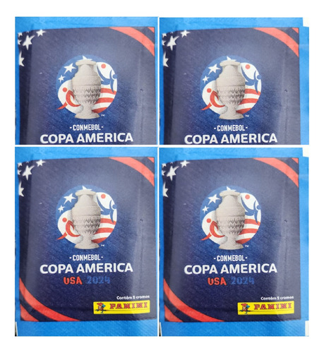 Kit 20 Envelopes De Figurinha Copa América 2024