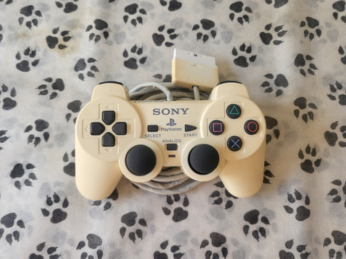 Controle Original Branco Ceramic White Playstation 2 - Leia 