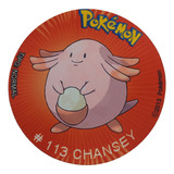 Mousepad De Tazo Pokemon De Modelo #113 Chansey