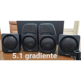  Caixas Acusticas Gradiente Com Sub Woofer Passivo