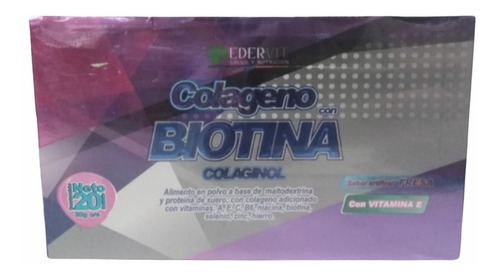 Colaginol: Colágeno Con Biotina Edervit X 20 Sachets