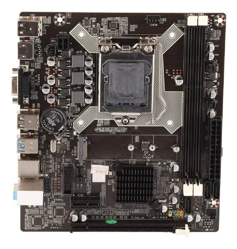 Placa Madre De Computadora  Foxstar   Fs-h81m2  1.0 Para Pc  Color Negro 