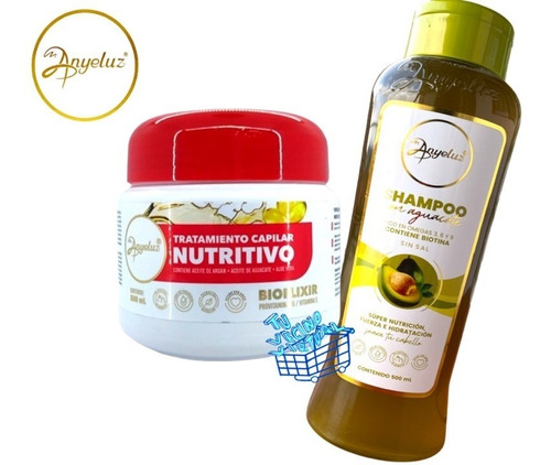 Shampoo Aguacate Anyeluz + Trat - mL a $73