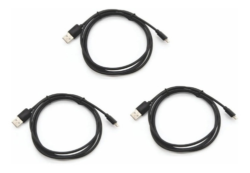 3 Cable Lightning Usb Compatible Para iPhone iPad 1.5 Metros
