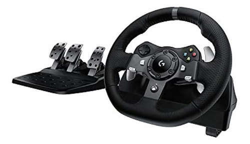 Logitech G920 Driving Force, Pedales De Volante Y Piso De Ca