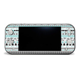 Skin Compatible Con Nintendo Switch Lite - Turquesa Tribal |