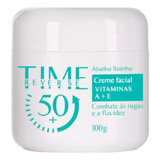 Creme Facial Abelha Rainha Time Reverse 50 Anos + 100g