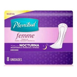 Toallas Femeninas  Plennocca 8 Un Plenitud T.femeninas / Pr