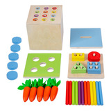 Caja De Permanencia De Objetos Montessori, Material