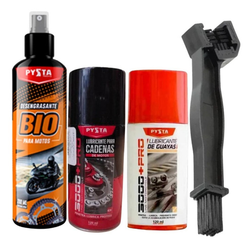 Kit Mantenimiento De Motocicletas Lubricantes