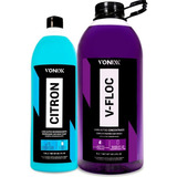 Shampoo Automotivo V-floc 3l Vonixx + Citron Desengraxante