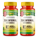 Kit C/ 2 Vitamina E Tocoferol 120 Comp 1000mg 400 Ui Unilife