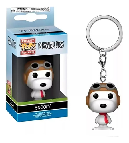 Llavero Funko Pop Keychain Peanuts Snoopy