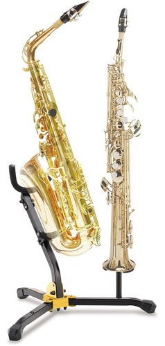 Atril Hercules Sax Alto Tenor Soprano Ds533b Envio Inmediat+