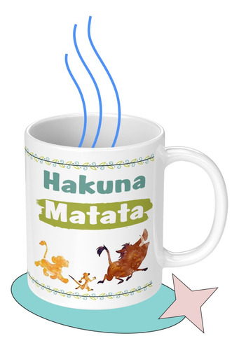 Taza Tazon Mug Hakuna Matata