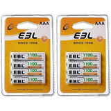 Las Baterías Recargables Aaa Ebl 1100mah Ready2charge Triple