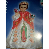 Ropa Nino Dios Virgen Tepeyac 30 Cm Bordado  2 De Febrero