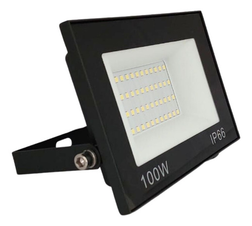 Refletor Led 100w Holofote Bivolt Prova D'água Ip66 Frio