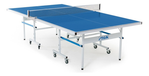 Mesa De Ping Pong Stiga Xtr Fabricada En Aluminio Color Azul