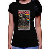 Camiseta Premium Dtg Rock Estampada Pink Floyd Poster