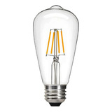 Bombillo Vintage Led Luz Blanca Edison Color De La Luz Amarillo 110v