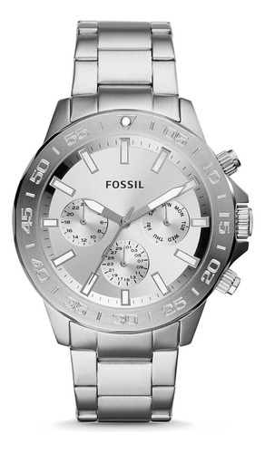 Reloj Fossil Bq2490 Moderno Multifunción De Acero Inoxidable