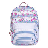 Mochila Chenson Original Escolar Grande Urbana Juvenil 1818, Flowers, Aesthtic Flores De Cerezo, Durazno, Manzana, Primaria, Secundaria, Preparatoria