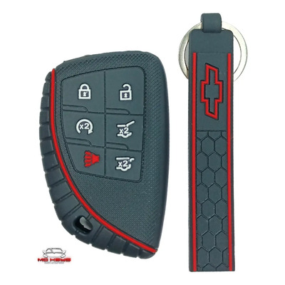 Funda de Silicón para Llave Chevrolet Suburban y Tahoe 2021 a 2024 con Correa | Meses sin interés