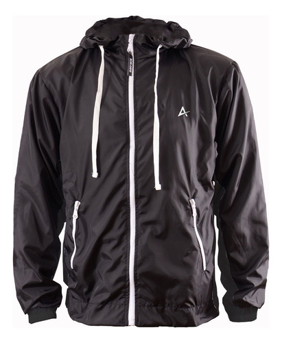 Campera Rompeviento Forrada Invierno Impermeable Running Fit