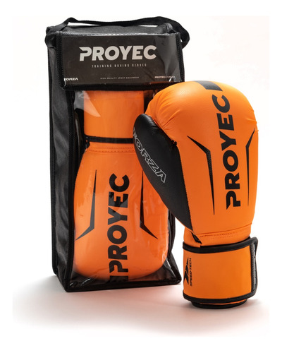 Guante Boxeo Proyec Forza Kick Boxing Muay Thai Abrojo Elrey