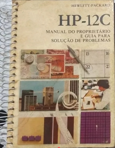 Calculadora Hp12c Manual Em Português Original De 1981