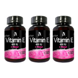 Vitamina E + Maqui 400ui 120 Vegan Capsules X3