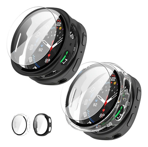 2pz Funda Para Samsung Galaxy Watch 8/8 Classic Con Mica